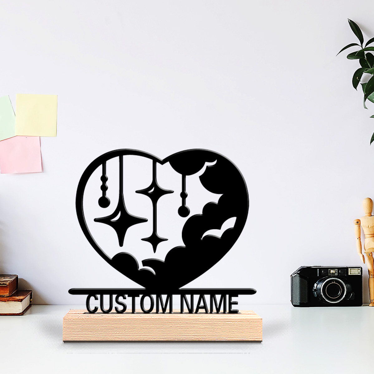 1pc Fashion love cloud Customi - Art Craft Us recension och pris