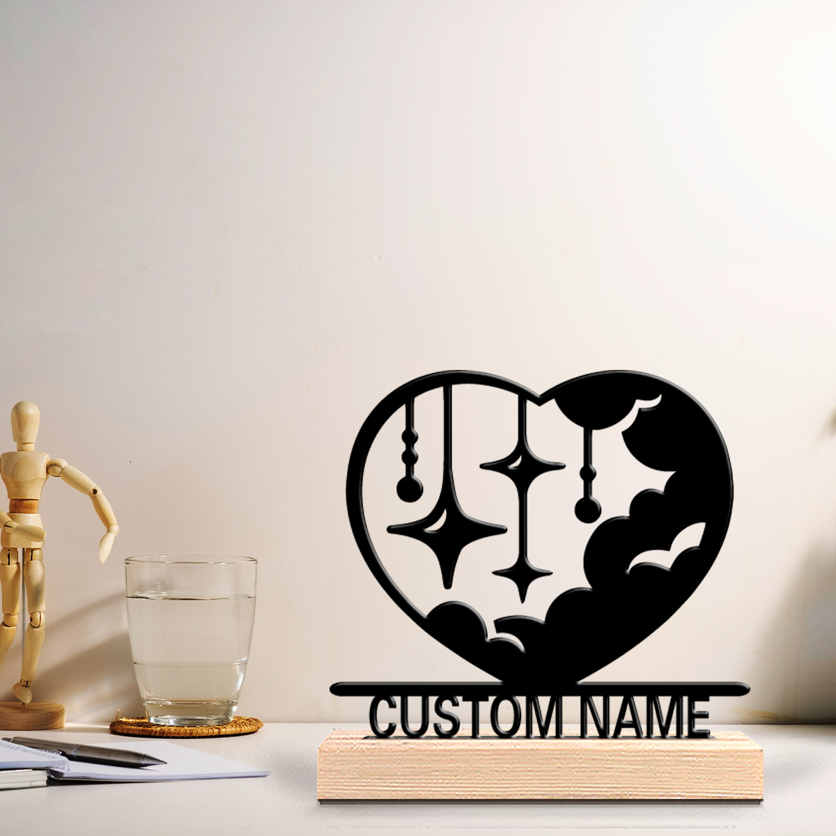 1pc Fashion love cloud Customi - Art Craft Us recension och pris