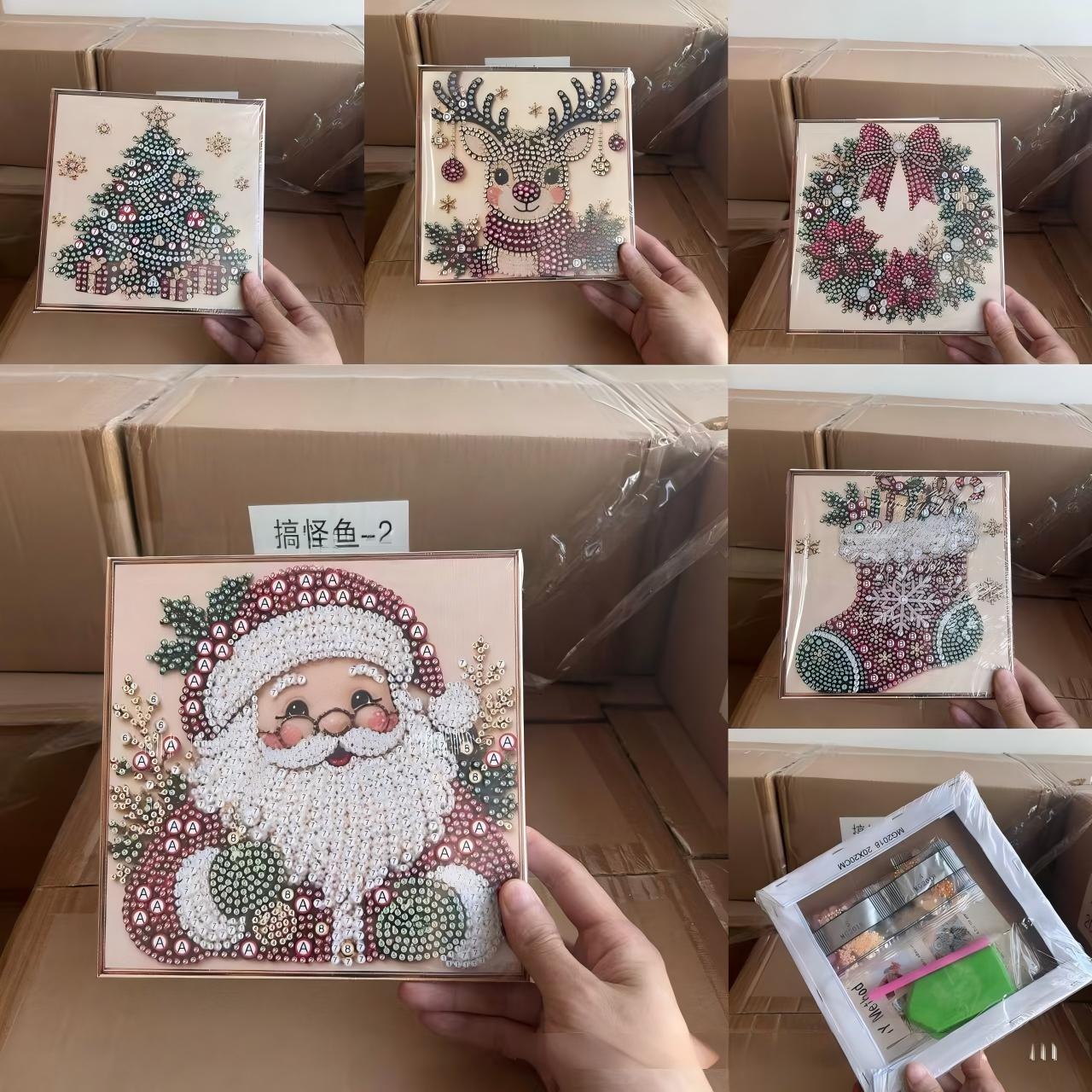 Christmas Pearl Diamond Painti - Art Craft For Christmas recension och pris