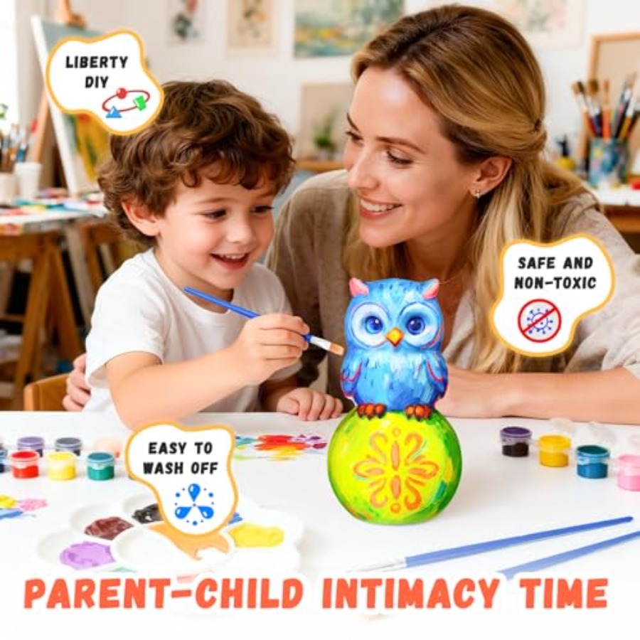 Paint Your Own Lamp Kit, Arts  - Art Craft Night recension och pris