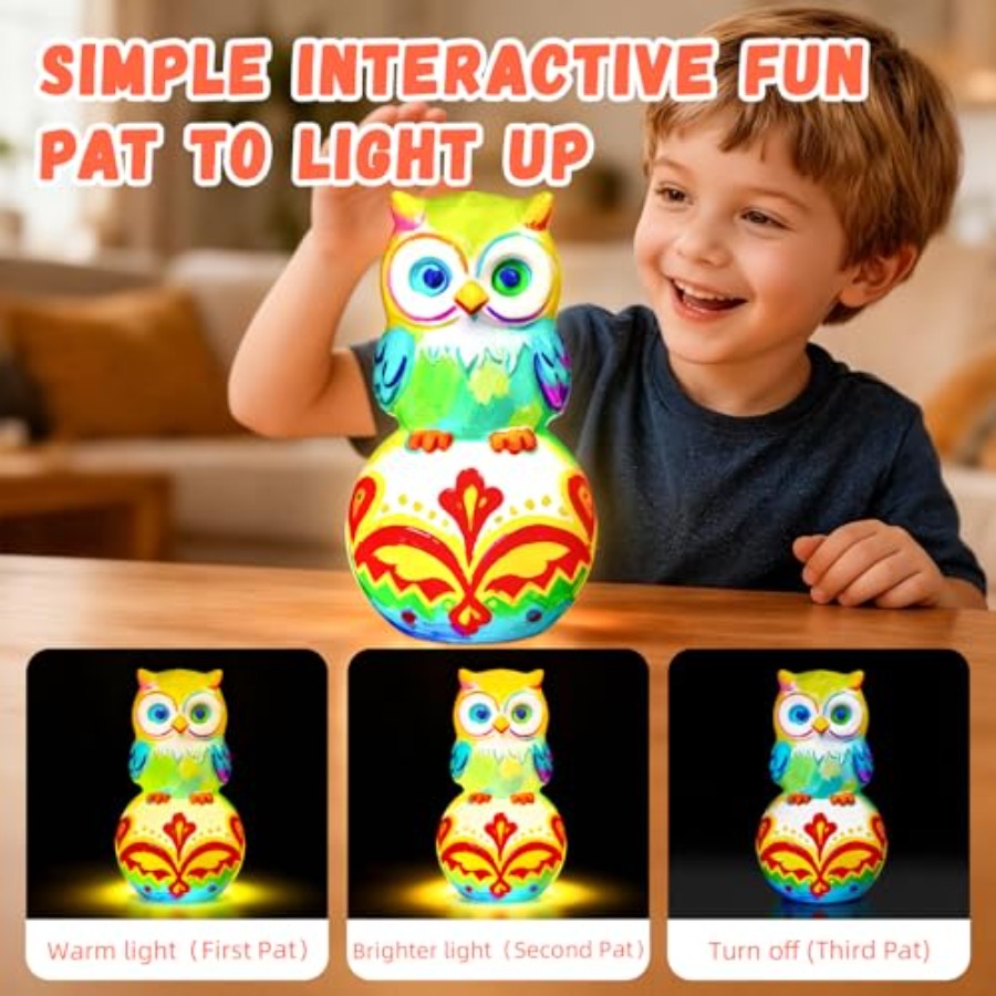 Paint Your Own Lamp Kit, Arts  - Art Craft Night recension och pris