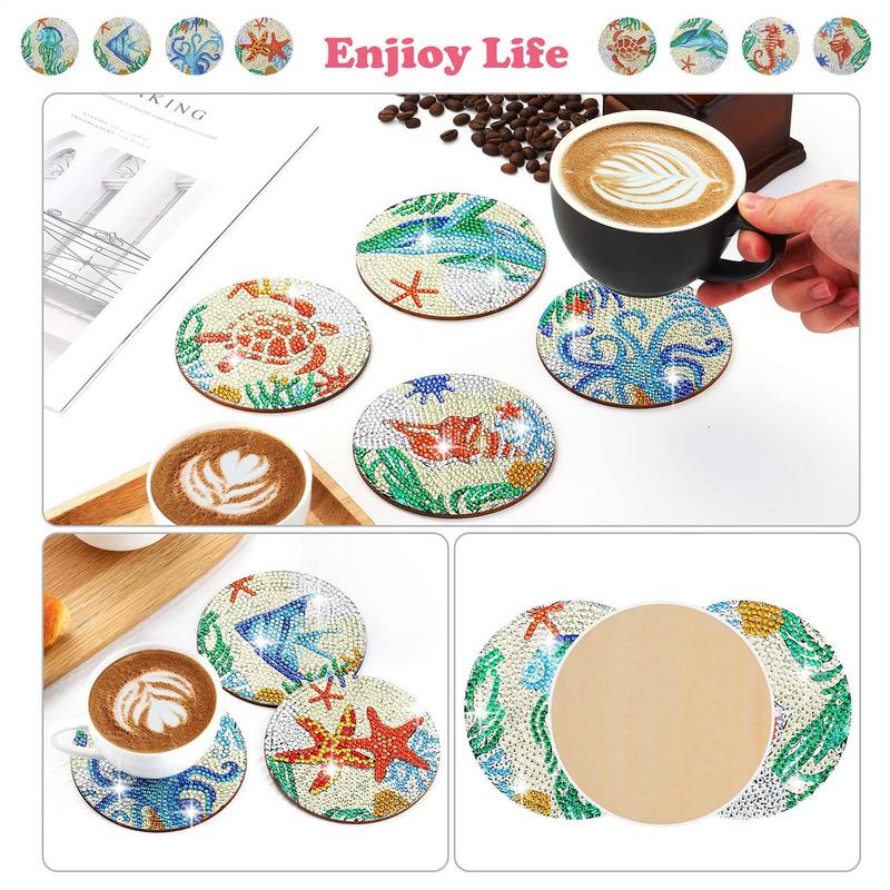 Gem Dot Paint Coasters Craft K - Art Craft Cup recension och pris