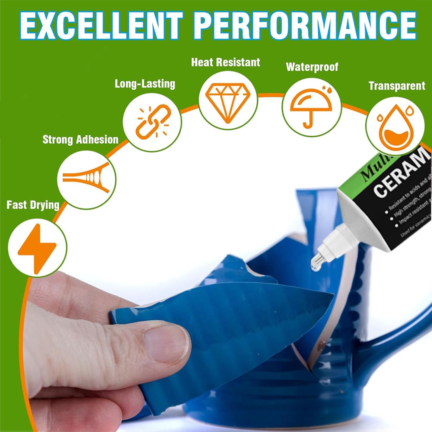 Ceramic Repair Glue Ultra-Stro - Art Craft Cup recension och pris