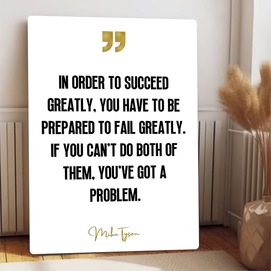 Inspirational Quote Metal Wall - Art Craft Quotes recension och pris