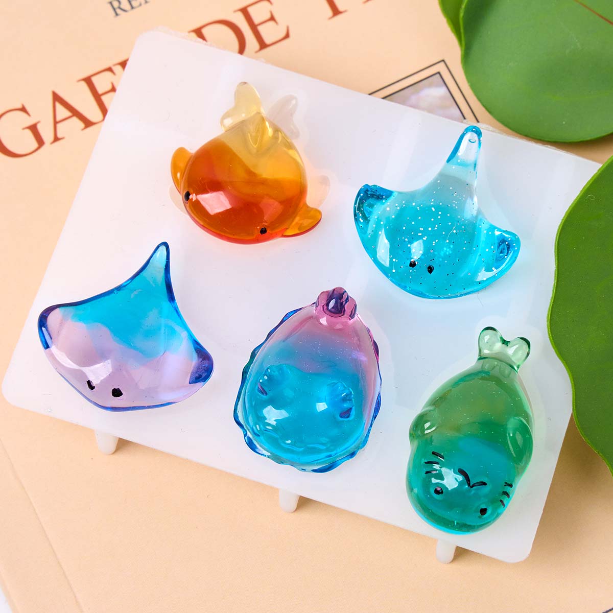 3D Healing Kawaii Manta Ray Wh - Art Craft Model recension och pris