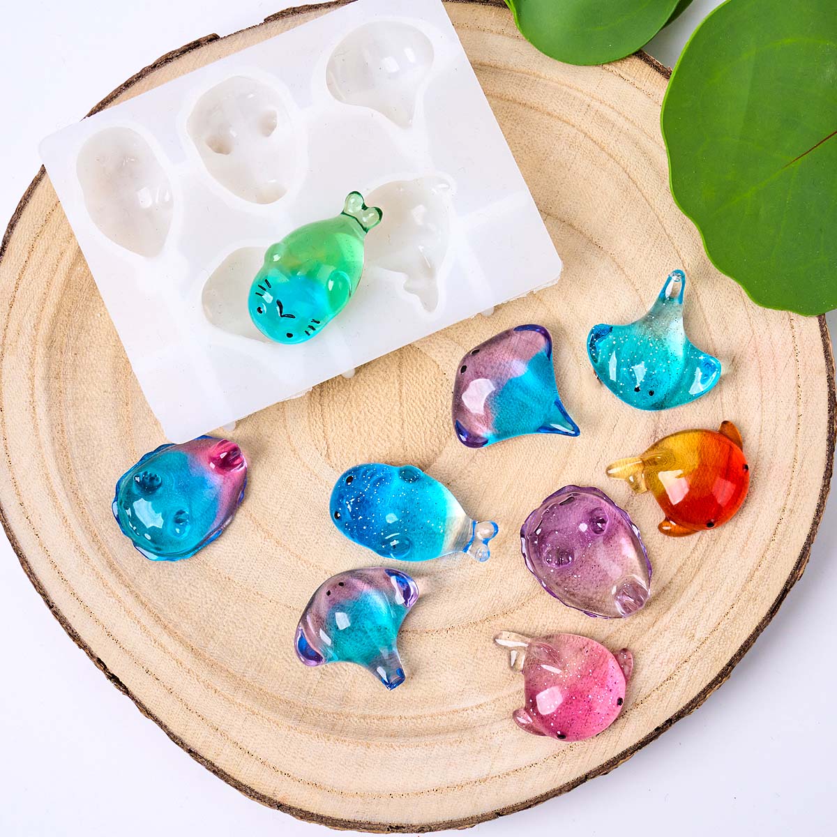3D Healing Kawaii Manta Ray Wh - Art Craft Model recension och pris