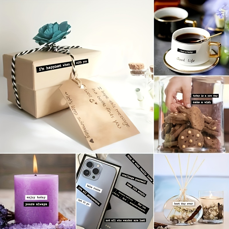406pcs Inspirational Quote Sti - Art Craft Quotes recension och pris