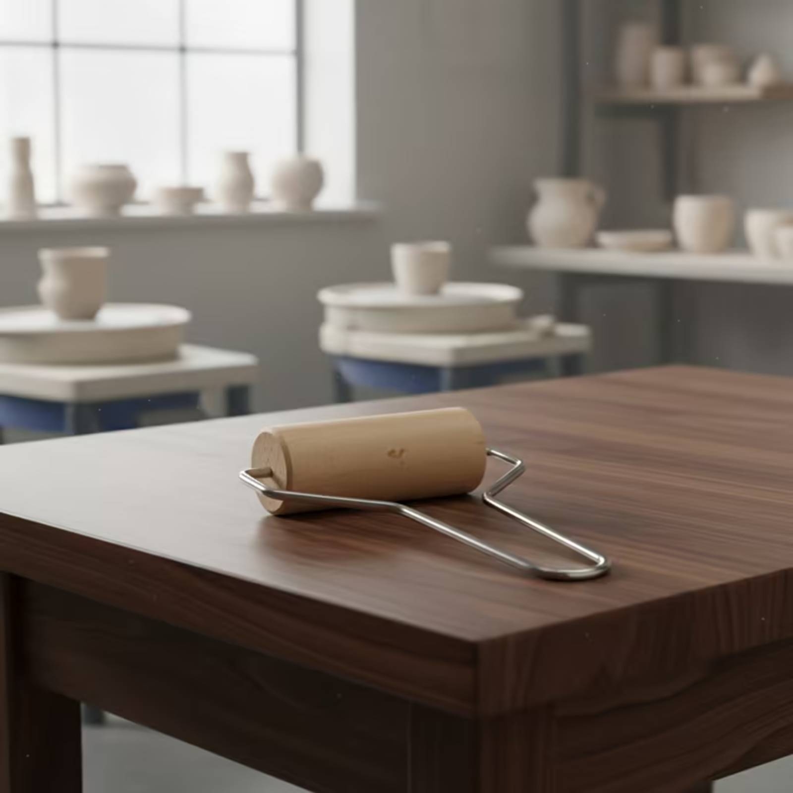 Clay Roller Manual Pottery Rol - Art Craft Workshop recension och pris