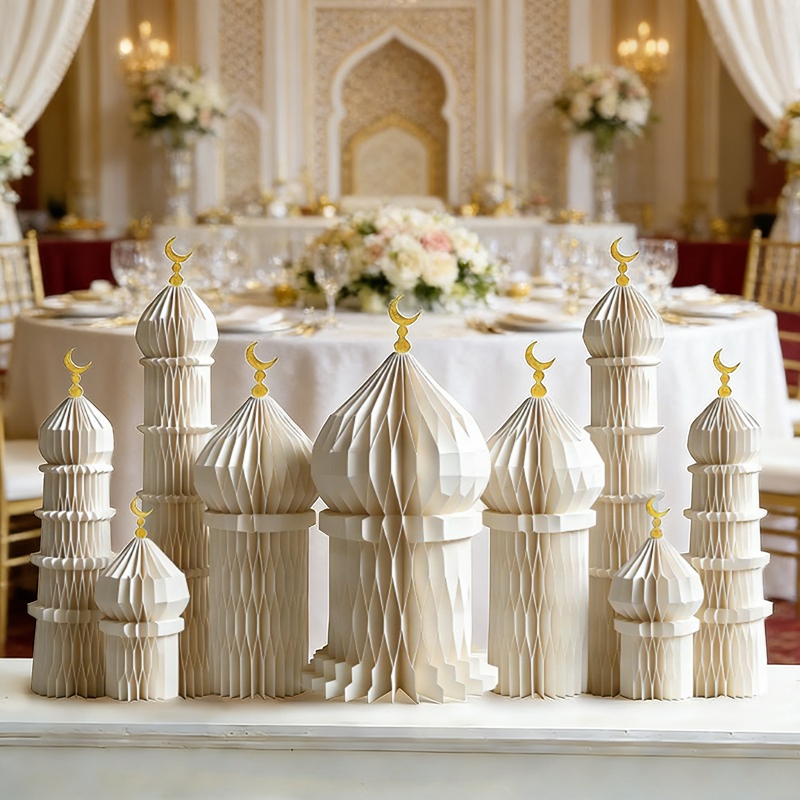 3D Honeycomb Paper Art Palace  - Art Craft Event recension och pris