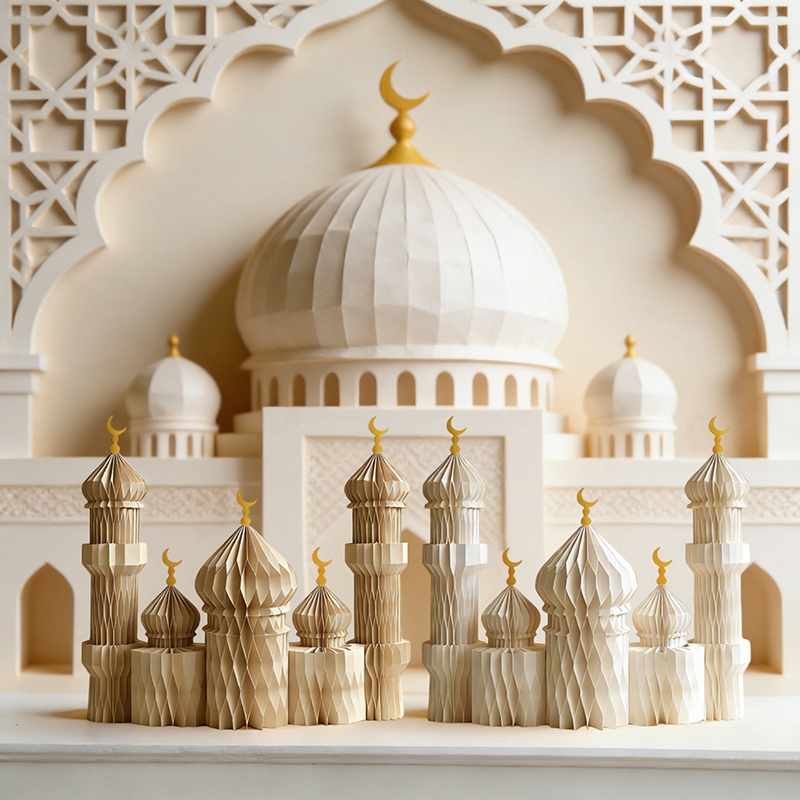 3D Honeycomb Paper Art Palace  - Art Craft Event recension och pris