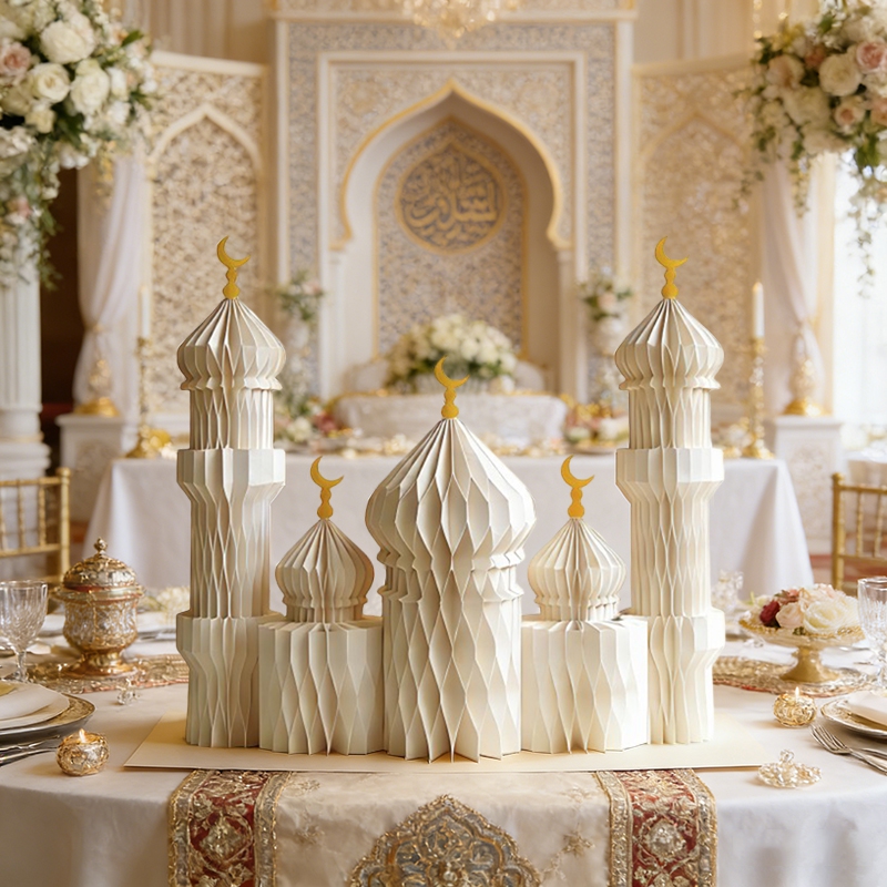 3D Honeycomb Paper Art Palace  - Art Craft Event recension och pris