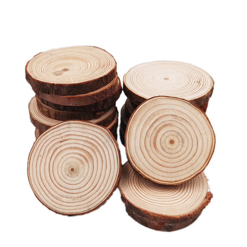 Unfinished Wood Slices Discs C - Art Craft For Christmas recension och pris