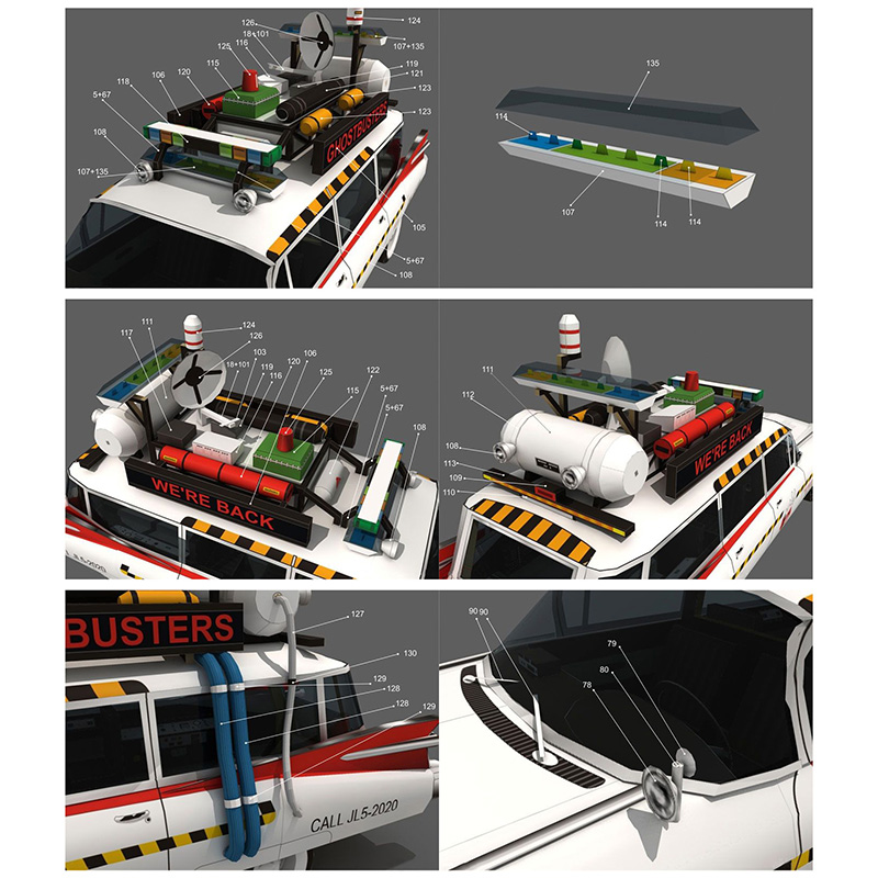 Ghostbusters Car Ecto-1A 1:20  - Art Craft Center recension och pris