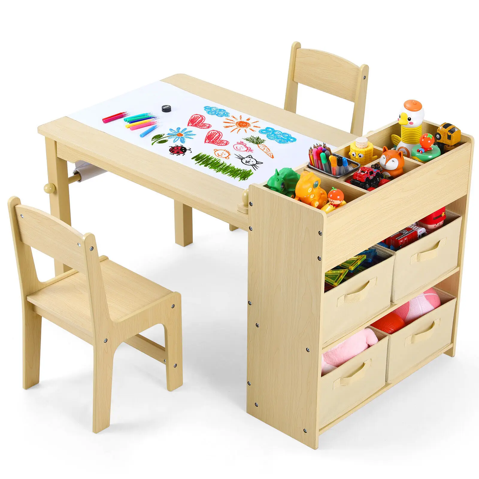 Kids Art Table and Chair Set w - Art Craft Quotes recension och pris