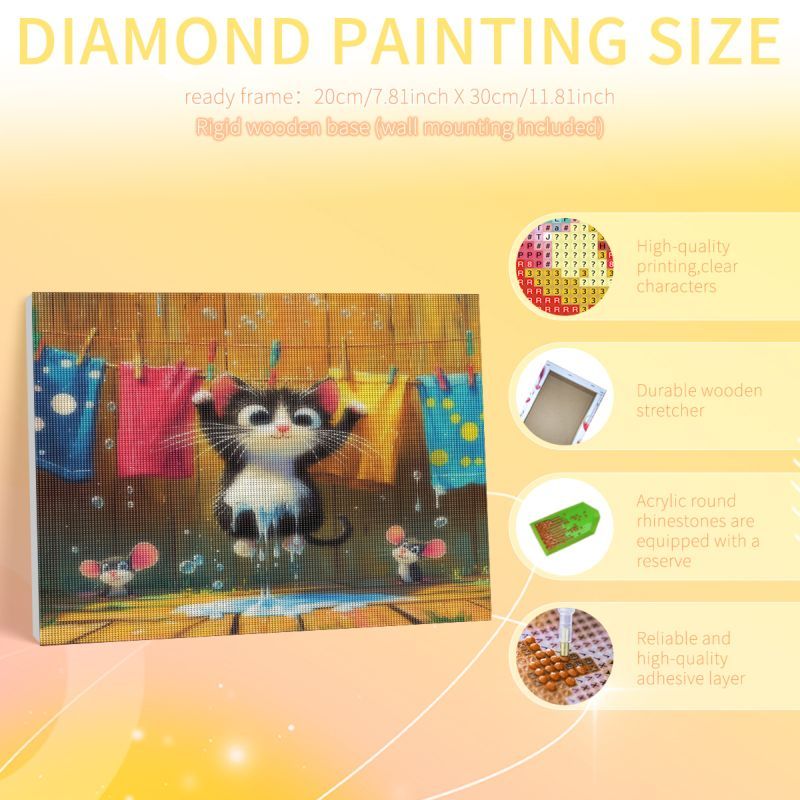 PhotoCustom Mouse 5d Diamond P - Art Craft Gift Ideas recension och pris