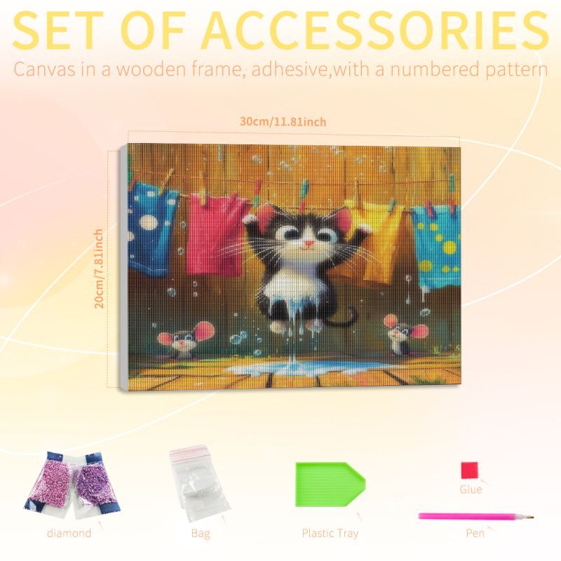 PhotoCustom Mouse 5d Diamond P - Art Craft Gift Ideas recension och pris