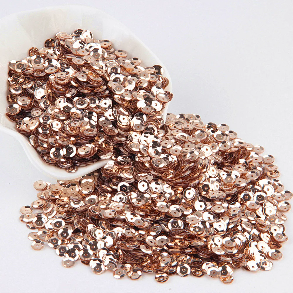 Champagne Sequin 3mm -10mm Gli - Art Craft Cup recension och pris