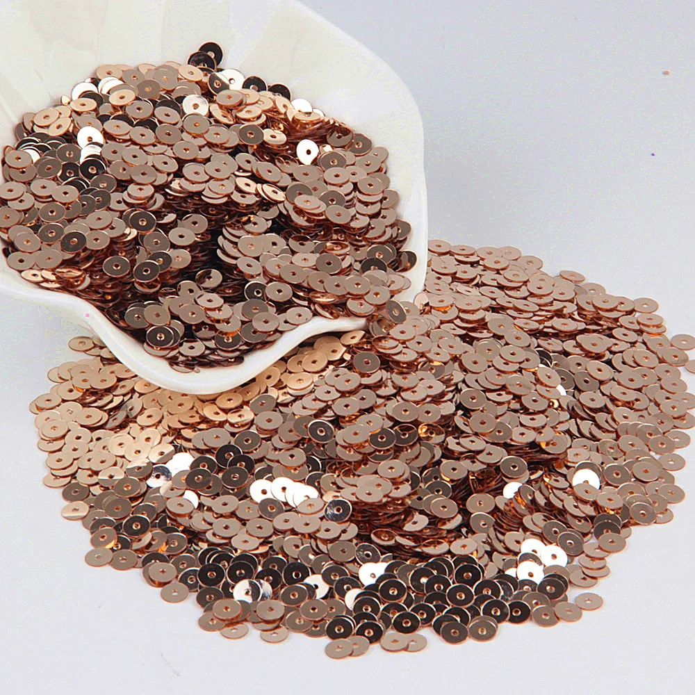 Champagne Sequin 3mm -10mm Gli - Art Craft Cup recension och pris