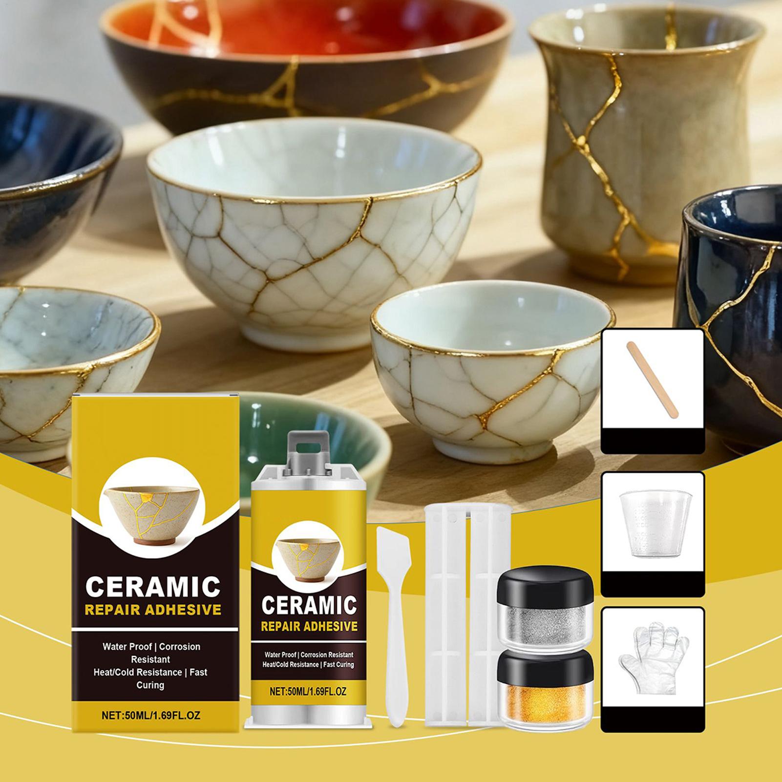 Kintsugi Repair Kit Gold Ceram - Art Craft Workshop recension och pris