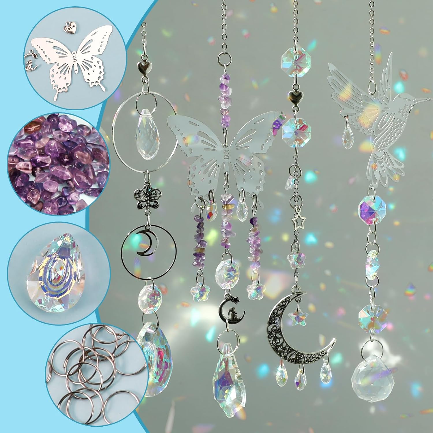 DIY 400pcs SunCatchers Making  - Art Craft For Christmas recension och pris