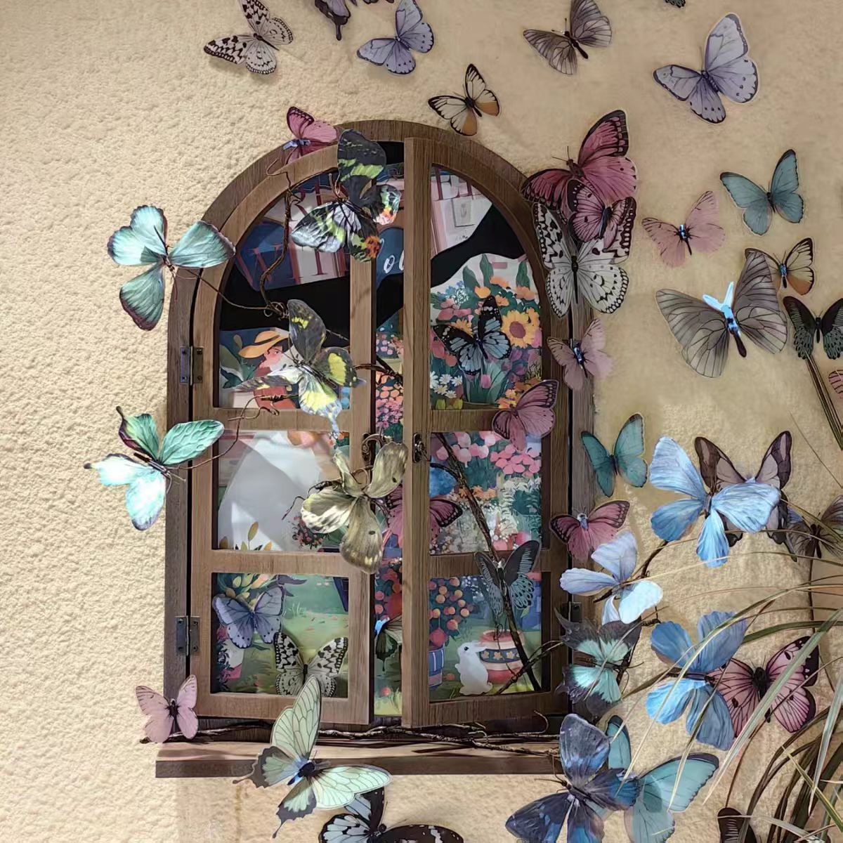 12pcs 3D Butterfly Wall Sticke - Art Craft Event recension och pris