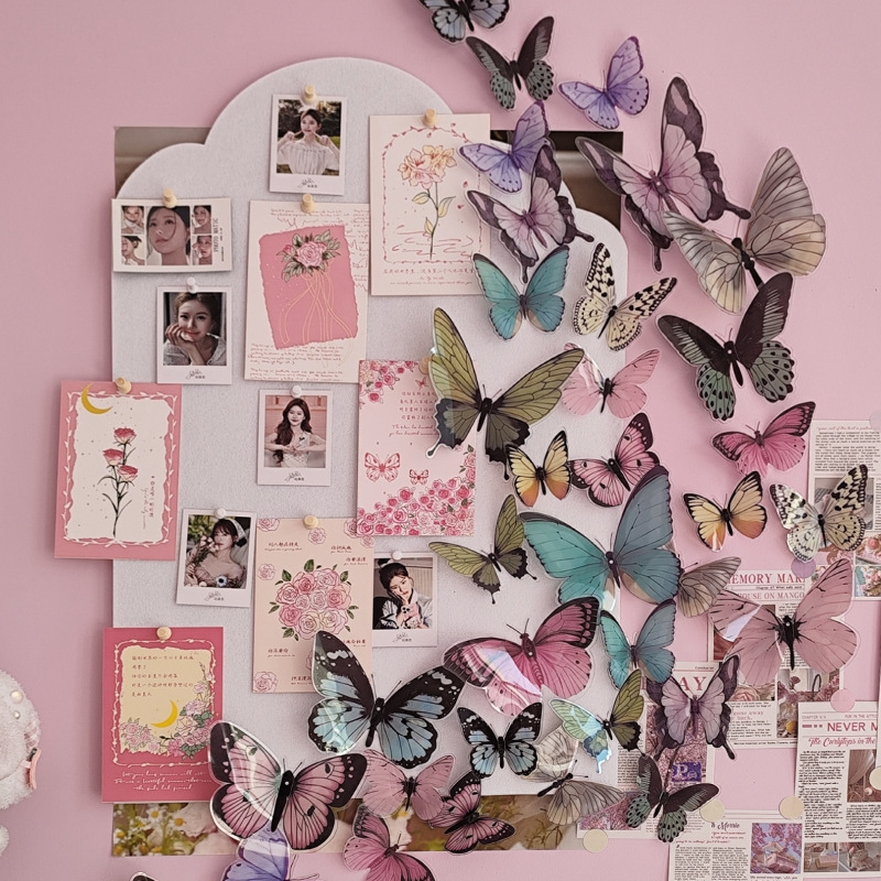 12pcs 3D Butterfly Wall Sticke - Art Craft Event recension och pris