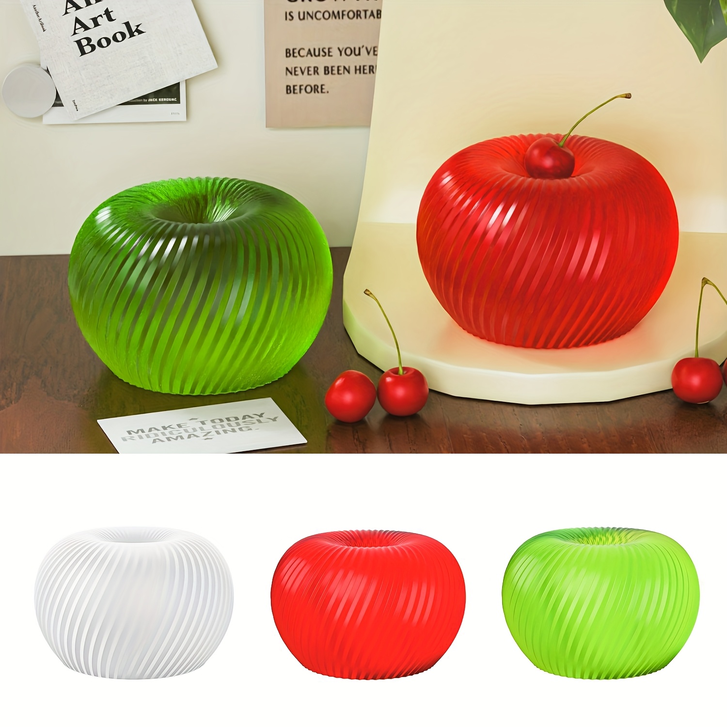 A trendy red apple silicone mo - Art Craft Things recension och pris