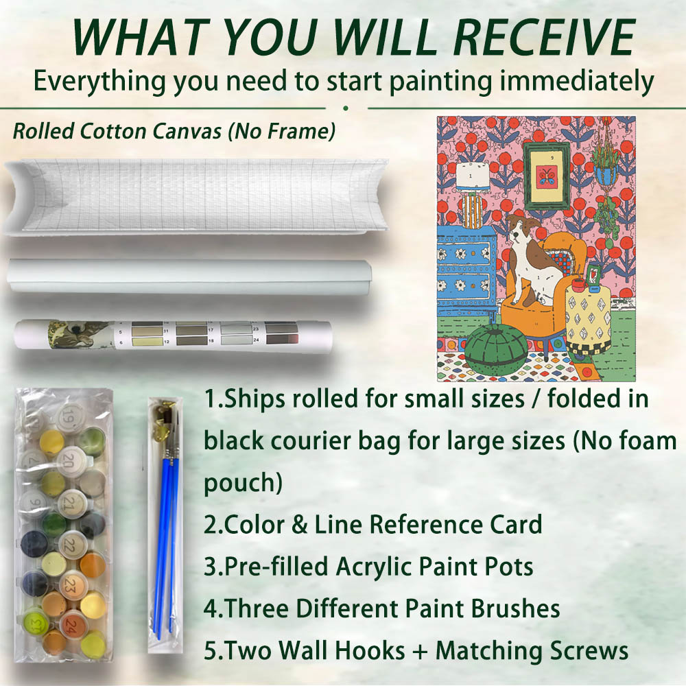 Painting Kits DIY Paint by Num - Art Craft Village recension och pris