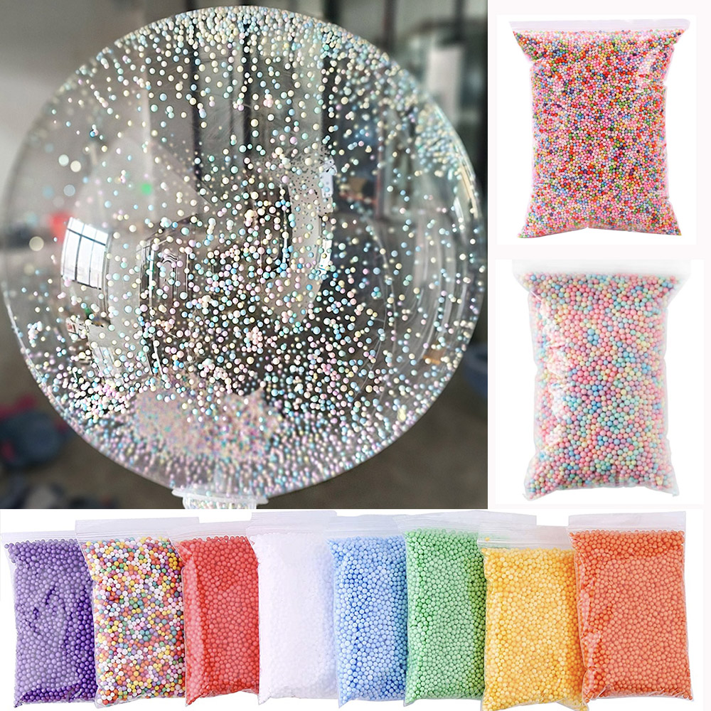 10g 2.5-3mm Foam Beads Colorfu - Art Craft Event recension och pris