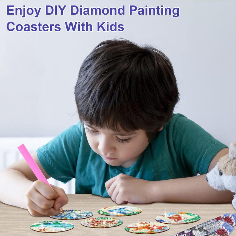Gem Art Coasters Craft Kits Pa - Art Craft Cup recension och pris