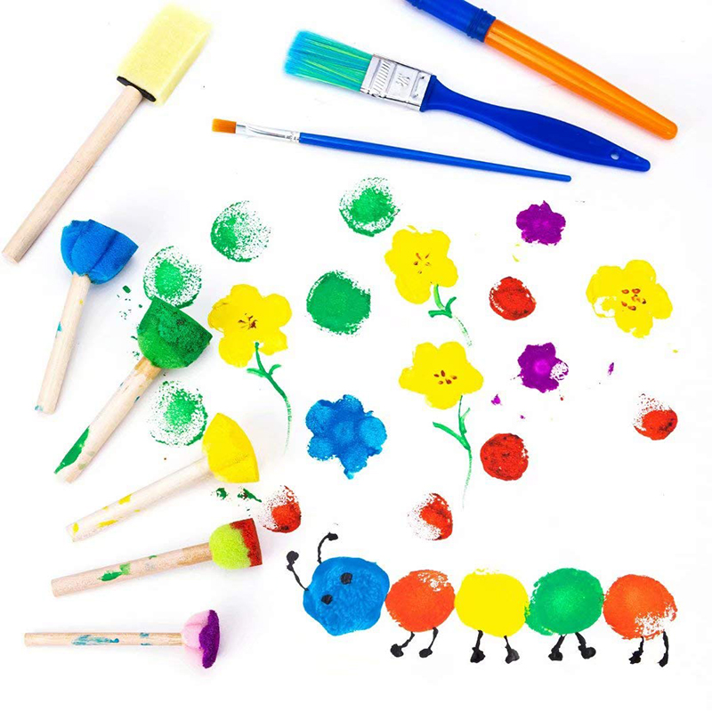 Bulk Painting Sponge & Brush B - Art Craft Workshop recension och pris