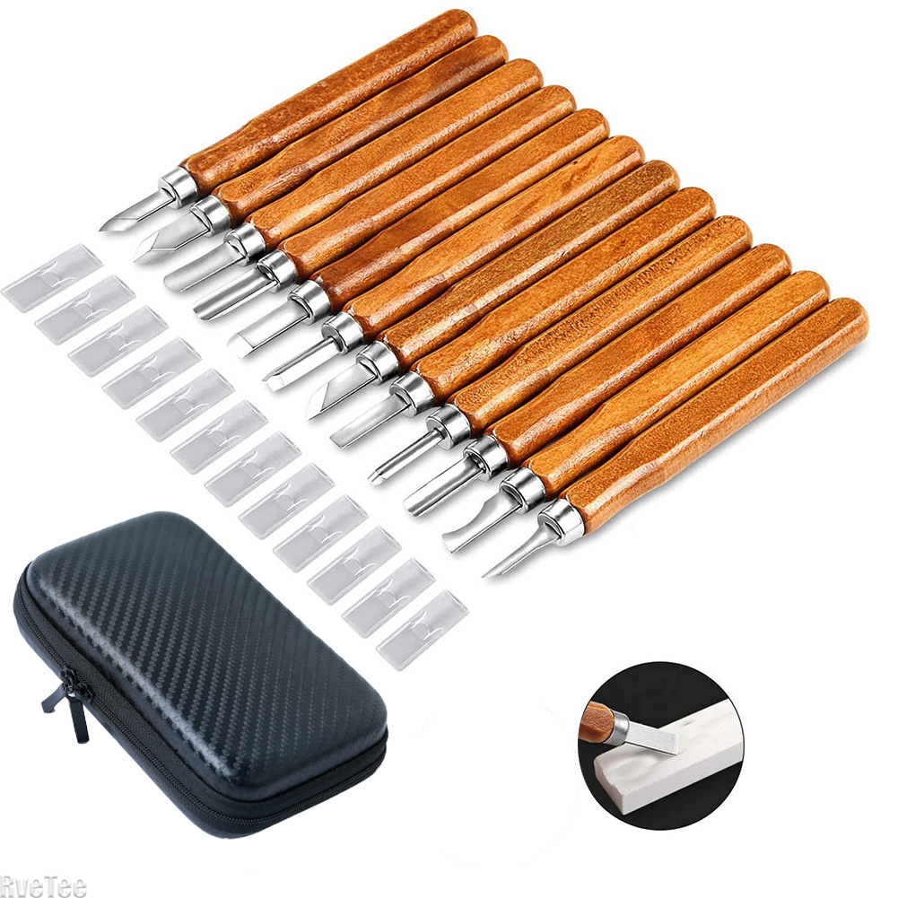 12Pcs SK2 Woodworking Carving  - Art Craft Bag recension och pris