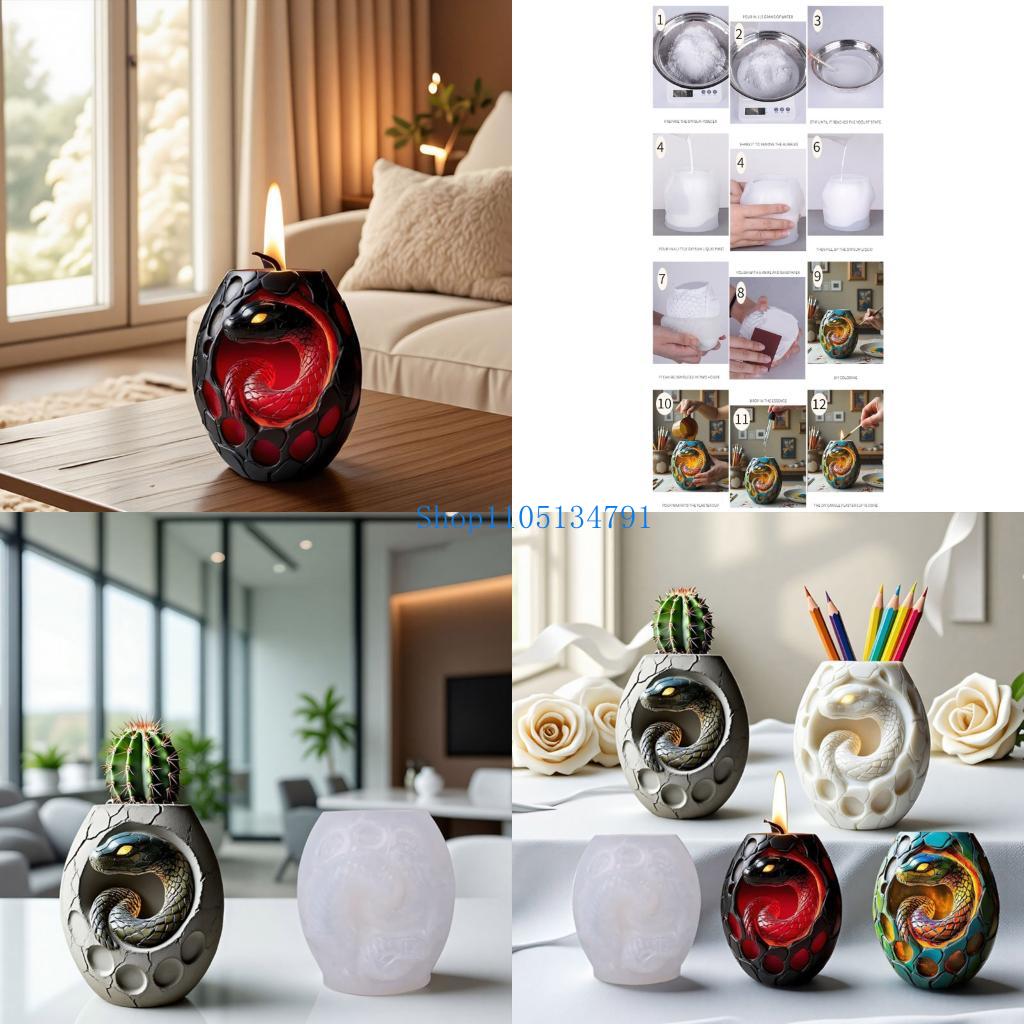 98km Reusable Silicone Snake M - Art Craft Gift Ideas recension och pris