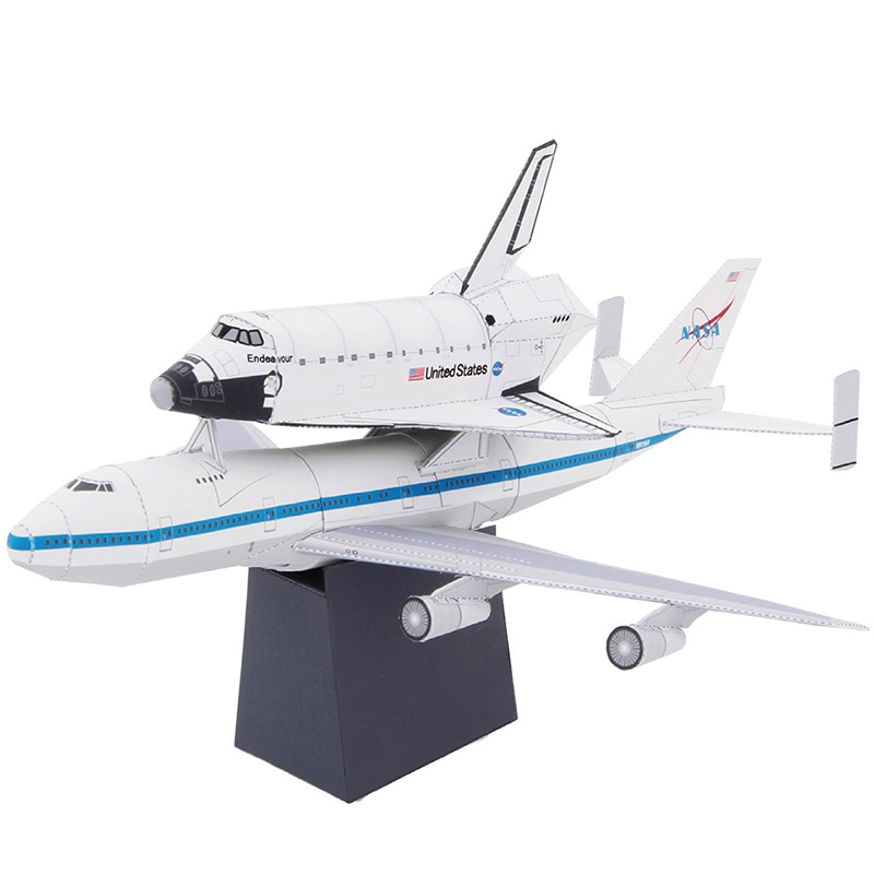 Boeing 747 Shuttle Carrier Air - Art Craft Center recension och pris