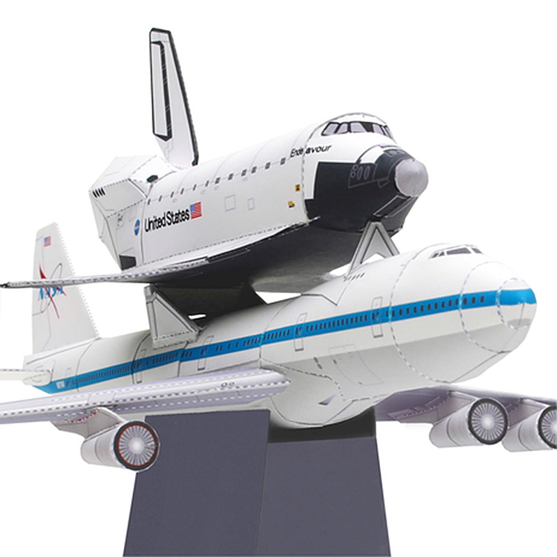 Boeing 747 Shuttle Carrier Air - Art Craft Center recension och pris