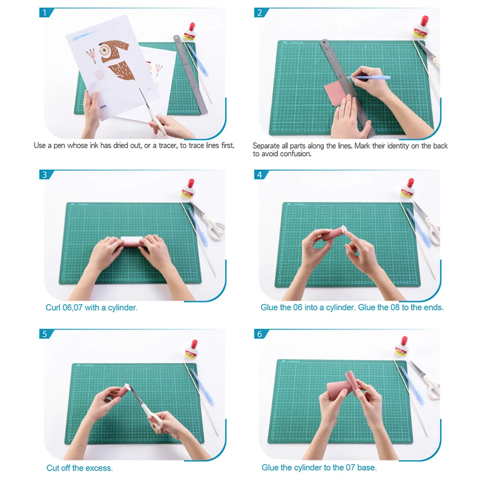 Little Owl Origami Art Mini 3D - Art Craft Center recension och pris