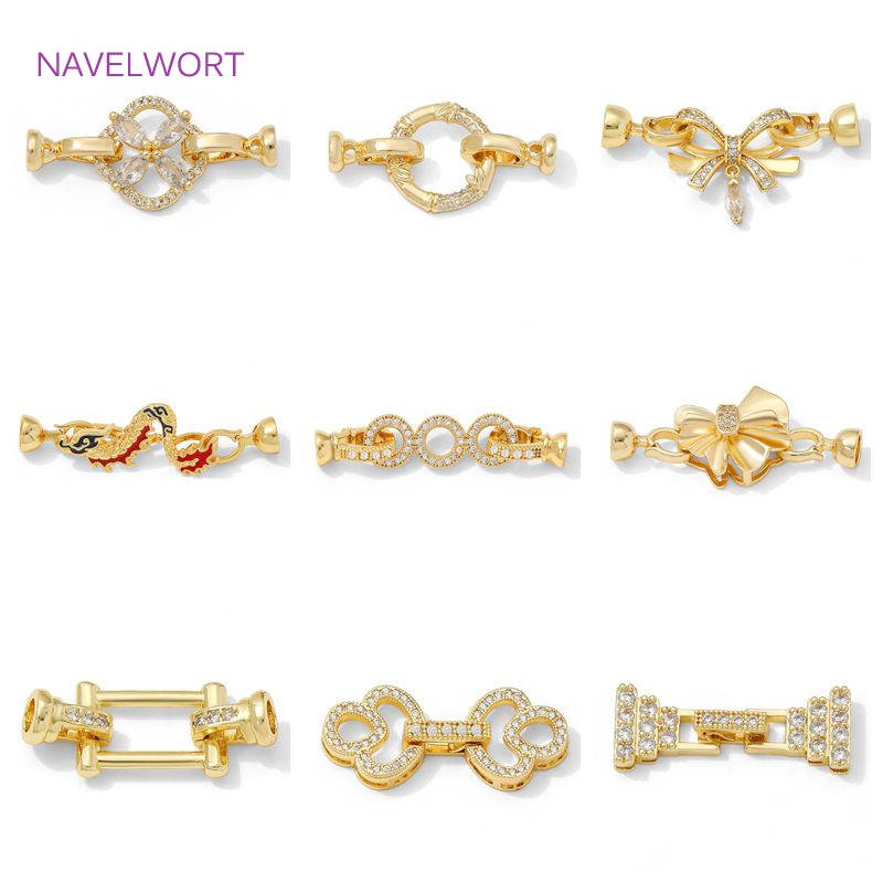 1/2Pcs 14K Gold Plated Pearl C - Art Craft Market recension och pris