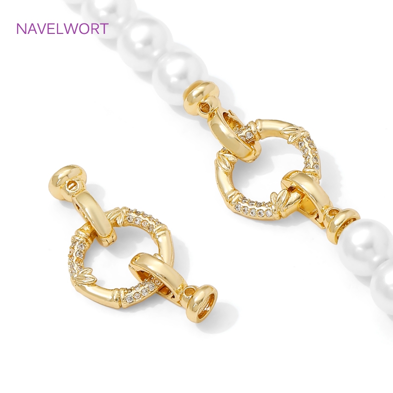 1/2Pcs 14K Gold Plated Pearl C - Art Craft Market recension och pris