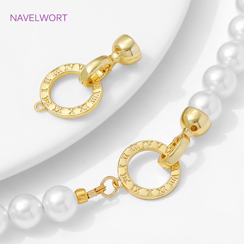 1/2Pcs 14K Gold Plated Pearl C - Art Craft Market recension och pris